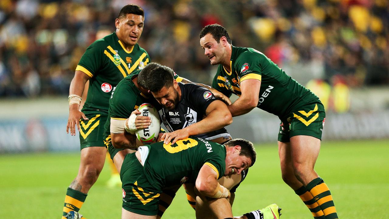 Australias Kangaroos have retained top spot in the rugby league world rankings but position is under threat