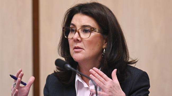 Liberal senator Jane Hume questioned why a packet of Australian-made TimTams cost more here than overseas. Picture: NewsWire/ Martin Ollman