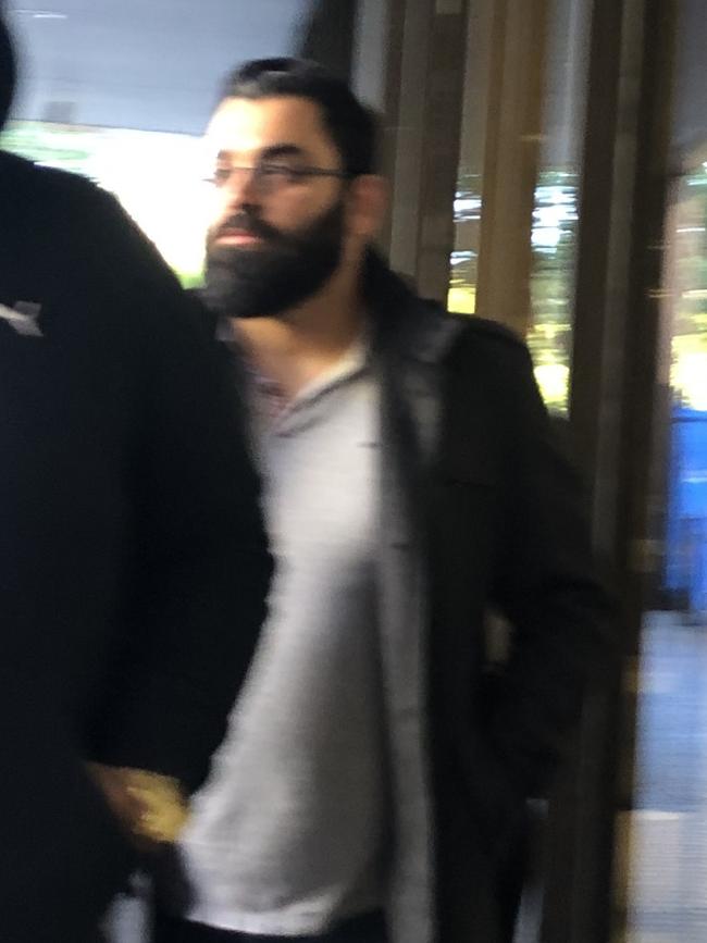 Mohammad Abdulmunim Saleh outside court in May 2021.