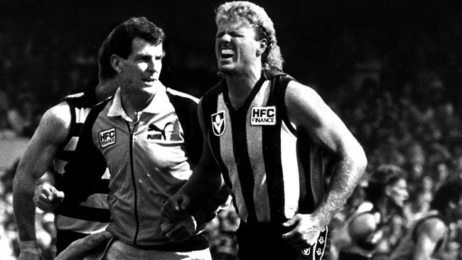 Dermott Brereton certainly had a memorable 1989 Grand Final.