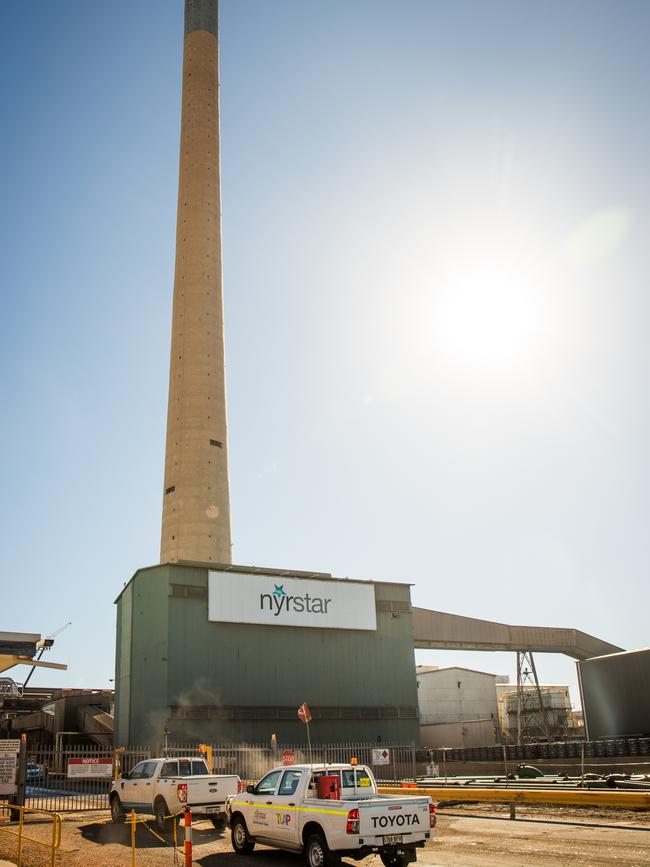 The Nyrstar smelter in Port Pirie. Picture: Matt Loxton