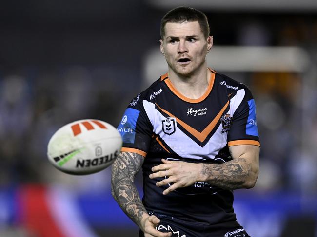 John Bateman. NRL R19 Cronulla Sharks V Wests Tigers at PointsBet Stadium. Picture: NRL Photos/Gregg Porteous