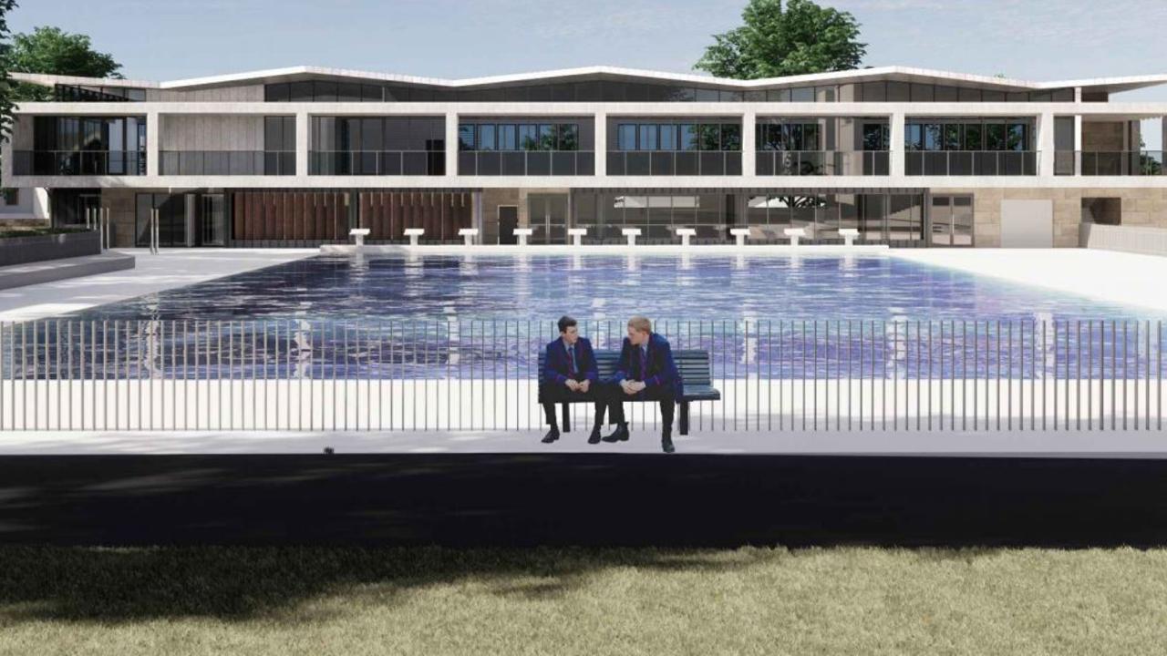 St Joseph S College First Look At Joey S 19m Memorial Pool Revamp Daily Telegraph