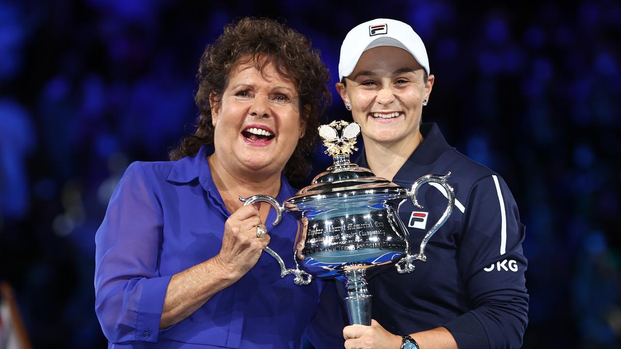 Ash Barty is queen of Melbourne Park. Photo by Michael Klein.