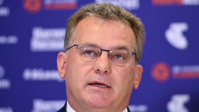 FFA chairman Chris Nikou says Australia won’t waste time pursuing a bid to host the 2023 Women’s World Cup if it becomes clear getting support from other countries in Asia is a difficult task. Picture: AAP 