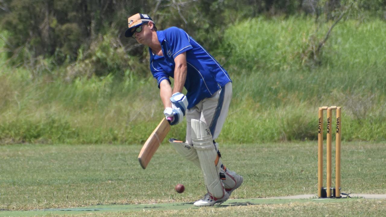 Marlborough Maggots versus Bush Rangers at Rockhampton Cricket's Country Carnival on January 27, 2025.