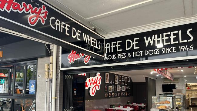 The Pennant Hills Harry's Cafe de Wheels' "pit stop'' eatery is opposite the train station.