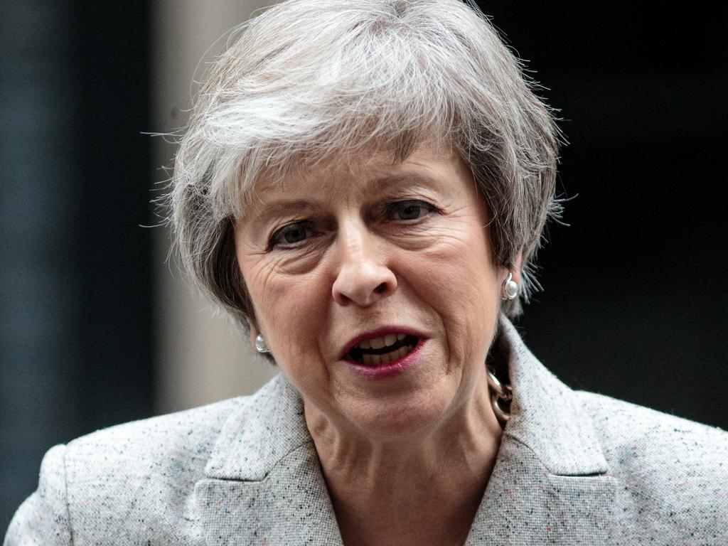 British Prime Minster Theresa May is spruiking her unpopular Brexit proposal and will soon be touring “up and down” the country to explain the complex agreement to the British public. Picture: Jack Taylor/Getty Images