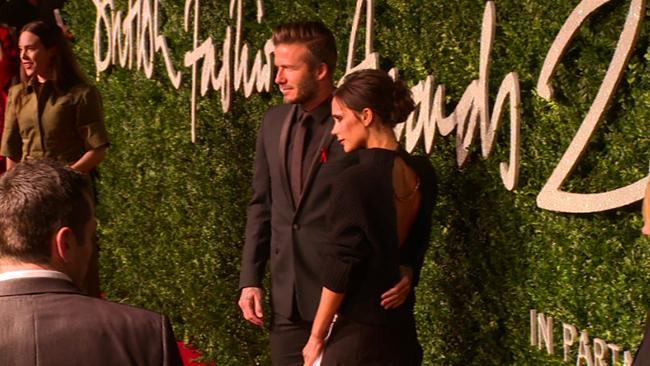 Victoria Beckham wears baggy jumper and $3000 skirt combo to British Fashion Awards