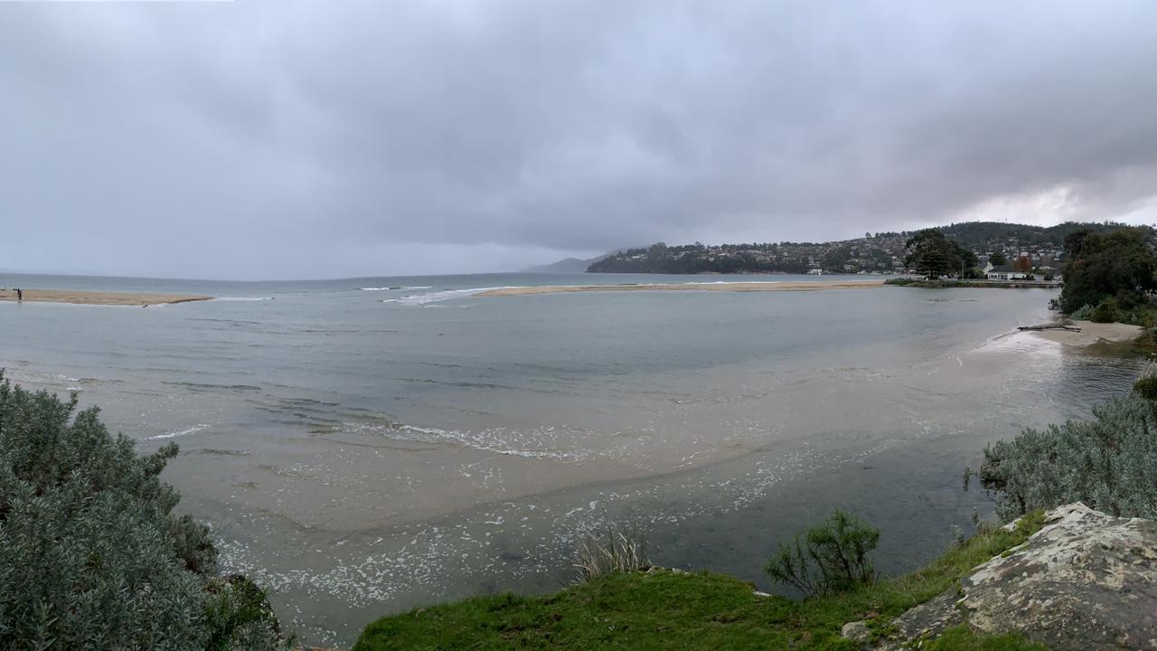 Pictures: King tide rolls in as low-lying coastal community braces