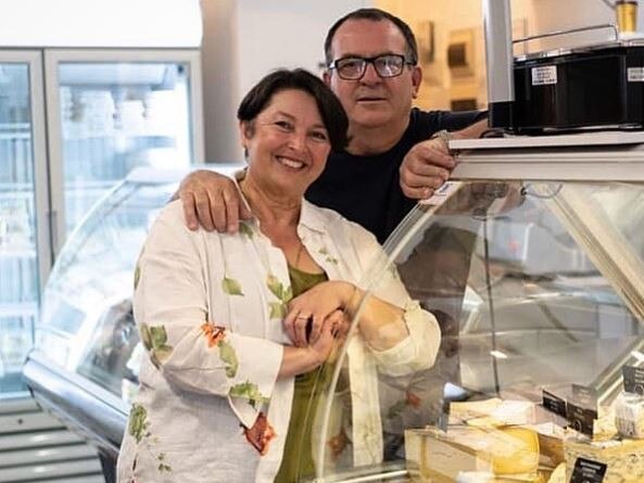 Vince and Maria Anello from New Farm Deli. Pic: Instagram