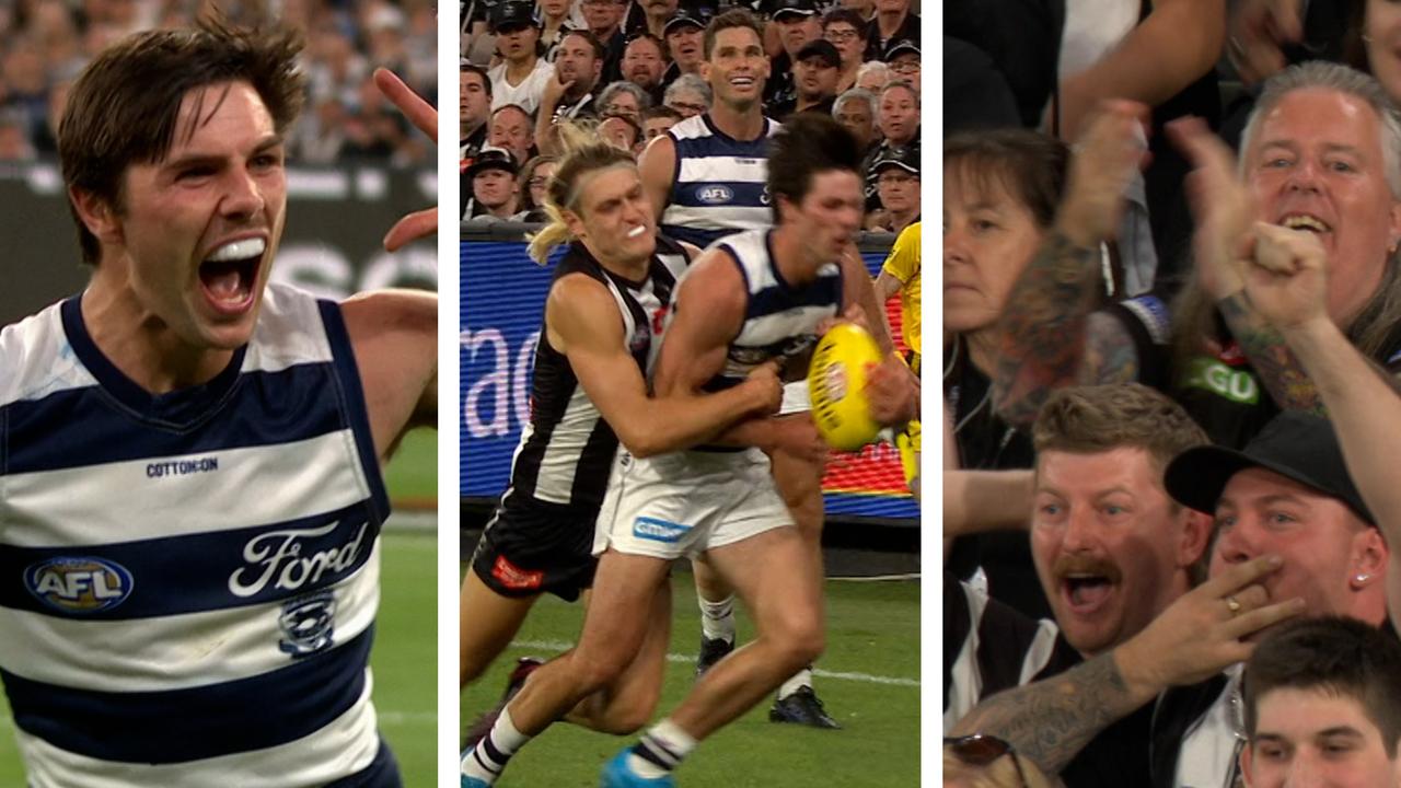 Olly Henry scores classy goal in Geelong debut after controversial trade