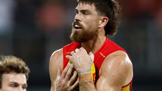 Kevin Collins plans to watch more of his son, Gold Coast defender Sam, play next season.(Photo by Michael Willson/AFL Photos via Getty Images)