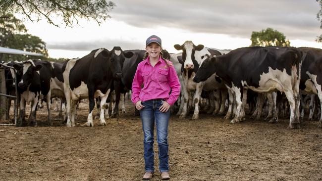 Sophie Christensen at Glengarry West in Victoria. Picture: Kim Storey