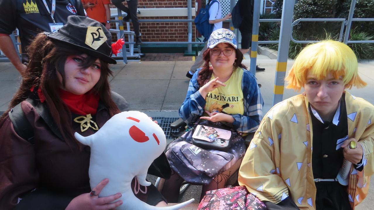 Reese Wratten, Hannah Woodland and Jordan Kenzler, IDSS Bundaberg.