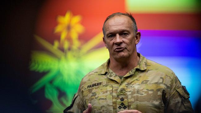Brigadier Doug Pashley provided insight into some of the challenges encountered by his littoral brigade. Picture: Pema Tamang Pakhrin