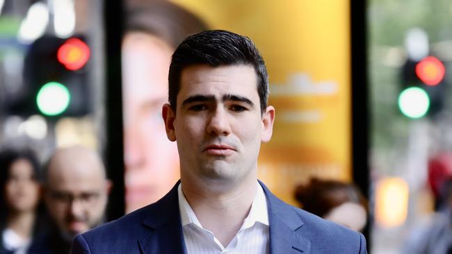 MELBOURNE, AUSTRALIA - NewsWire Photos - OCTOBER 9, 2024. Jacob Hersant arrives at Melbourne Magistrates court. He is the first person in Victoria convicted of performing a banned Nazi salute outside the County Court on October 27, 2023 Picture: David Geraghty / NewsWire