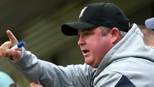 Woodend-Hesket coach Ben Tankard. Picture: Hamish Blair