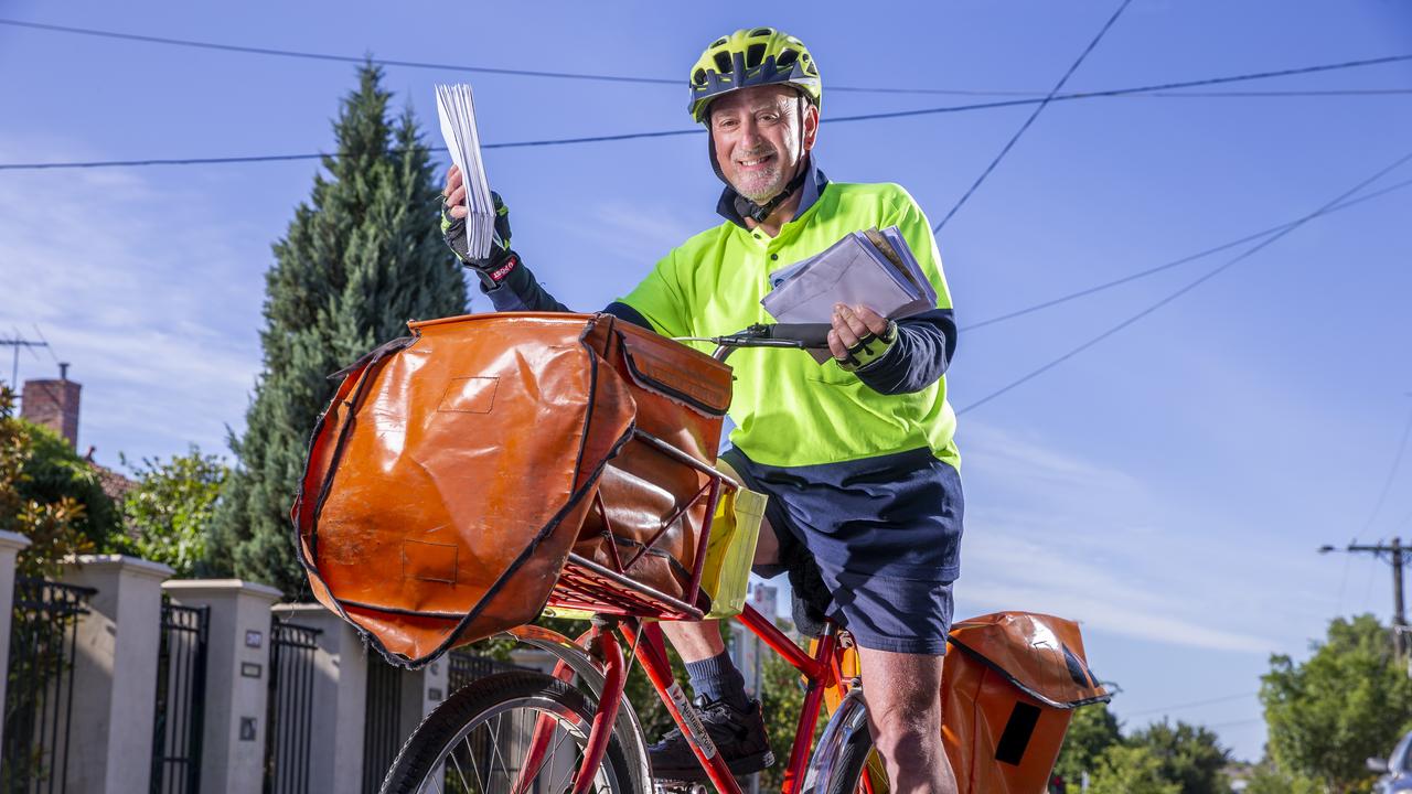 Postal worker John Augello. Picture: Wayne Taylor