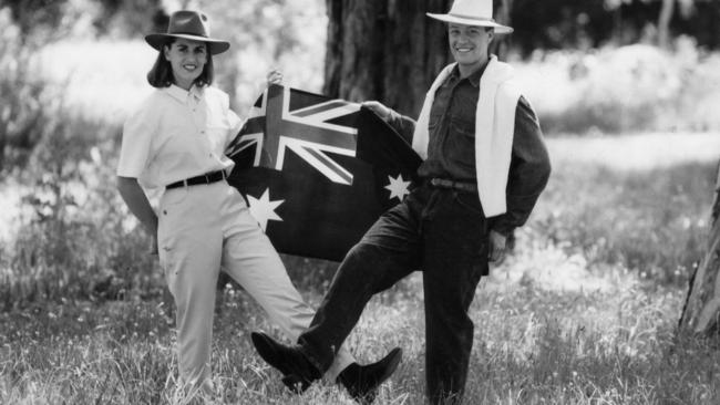 R.M. Williams fashion and boots in the Sunday Mail in 1993 Picture: Advertiser library