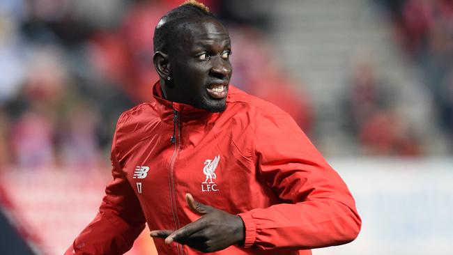 19/07/15 - Liverpool training at Coopers stadium before their clash with Adelaide United. Mamadou Sakho Photo Tom Huntley