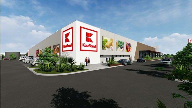 An artist’s impression of a planned Kaufland store. Picture: Supplied