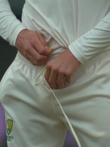 Cameron Bancroft was caught with his pants down.