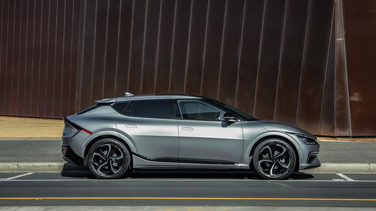 From all angles, the Kia EV6 GT-Line is head-turner.