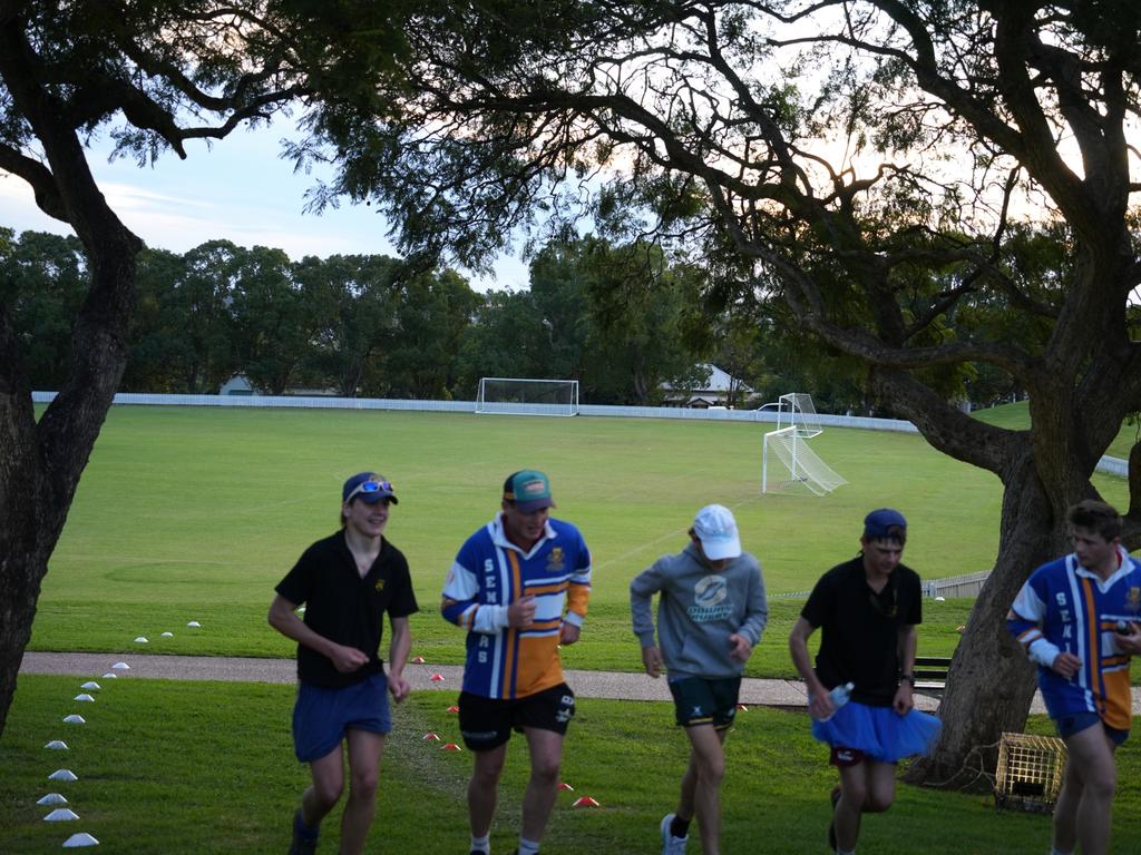 Year 12 Toowoomba Grammar student James Petersen crossed the 100km finish line raising more than $20,000 in honour of his late grandfather.