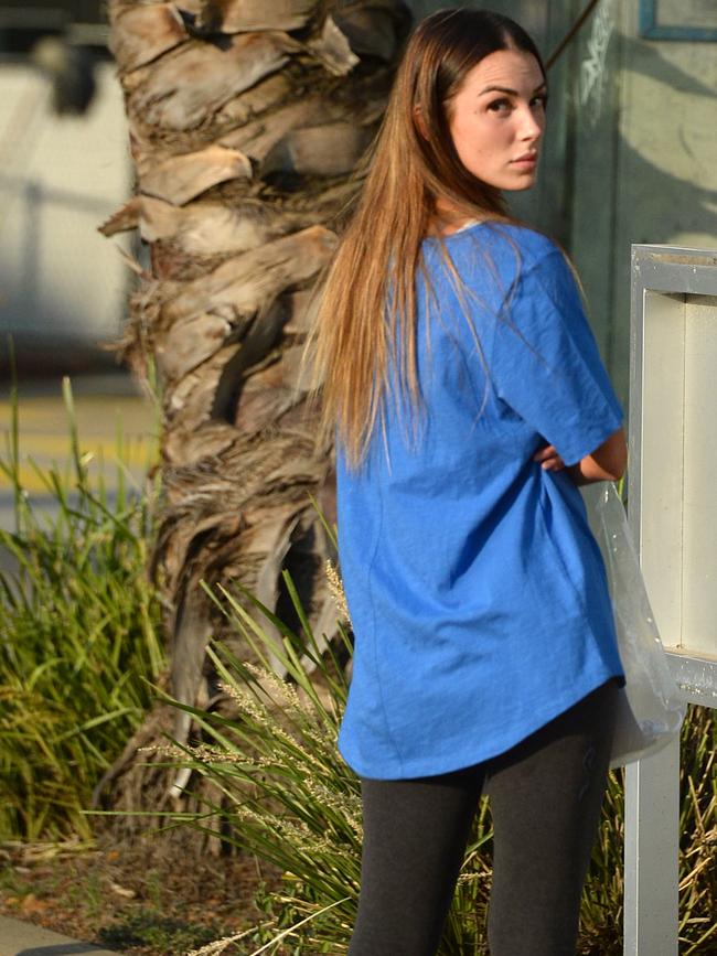 Danielle Hogan leaves the Silverwater Correctional Complex. Picture: Jeremy Piper