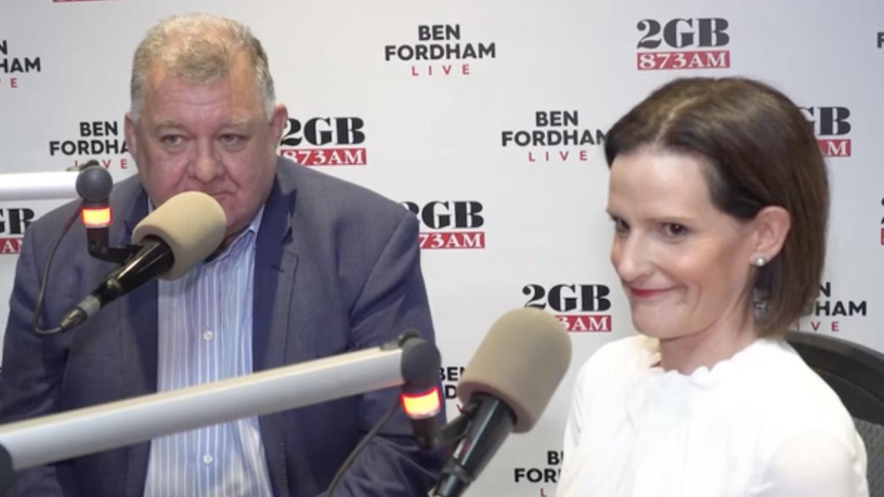 United Australia Party leader Craig Kelly and independent Georgia Steele clash during a live debate on 2GB radio.