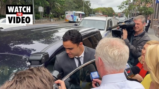 Dylan Walker leaves Manly Local Court