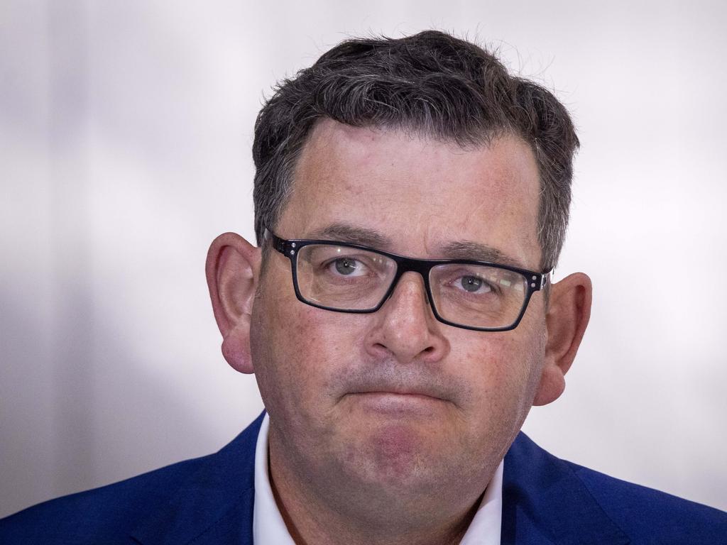 Victorian Premier, Daniel Andrews has warned Victorians to obey isolation orders. Picture: NCA NewsWire / Wayne Taylor