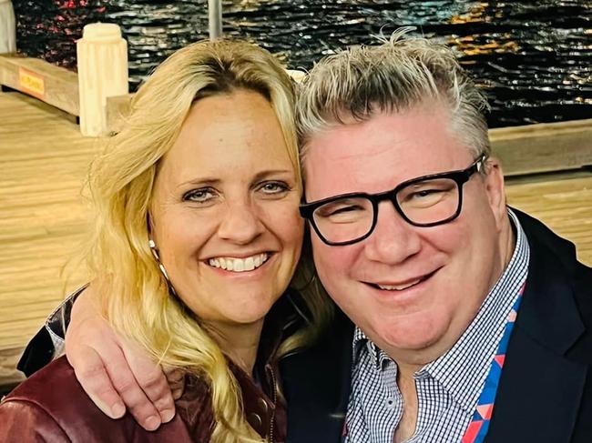 YPO Australia president Paul Docherty and his wife Goergina at a Sydney event held onboard Jackson superyacht.https://www.facebook.com/photo/?fbid=5744092955606372&set=pcb.5744136482268686