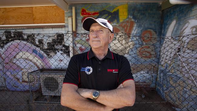 Port Augusta Youth Centre manger Dave Hickman said Meta needed to ban violent content and footage encouraging youth crime from its platforms. Picture: Brett Hartwig