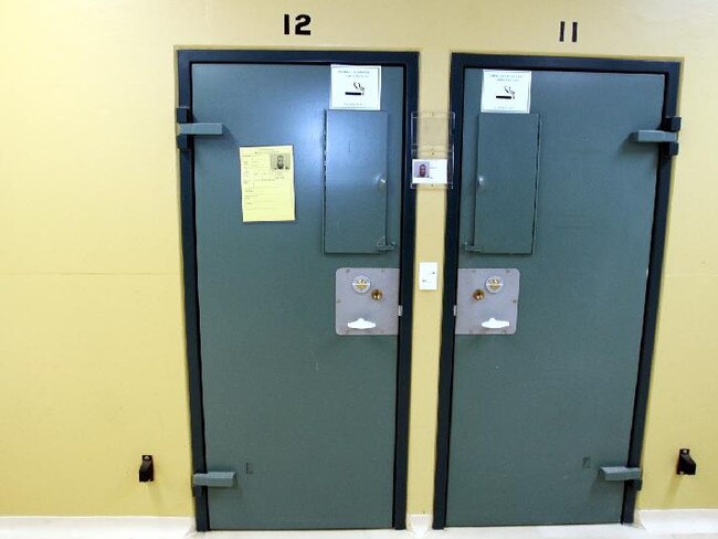 Cell 12 in the Supermax segregation wing, where Bassam Hamzy was placed after being caught running drugs in jail. Picture: Adam Taylor.