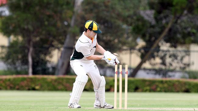 Dimitri Horton claiming the run out for Villanova. Picture by Richard Gosling