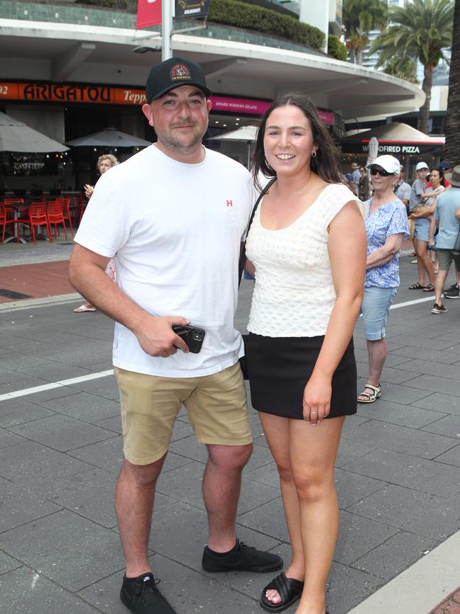 Groundwater. Emily Robinson, Nik Mason. 19 October 2024 Broadbeach Picture by Richard Gosling