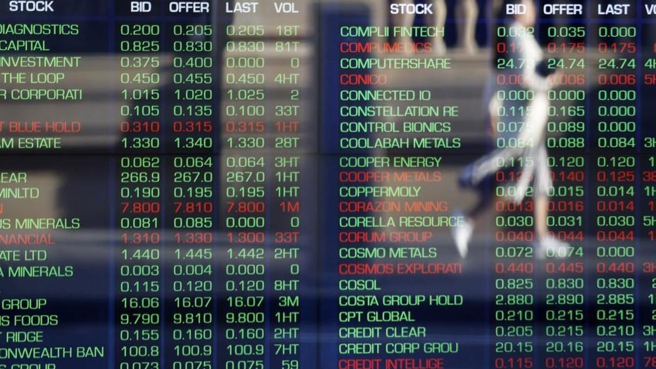 Australian shares lifted in a broadbased rebound on Monday. Picture: Supplied