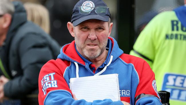 Jason Heatley coaches North Heidelberg for a third season. Picture: George Salpigtidis