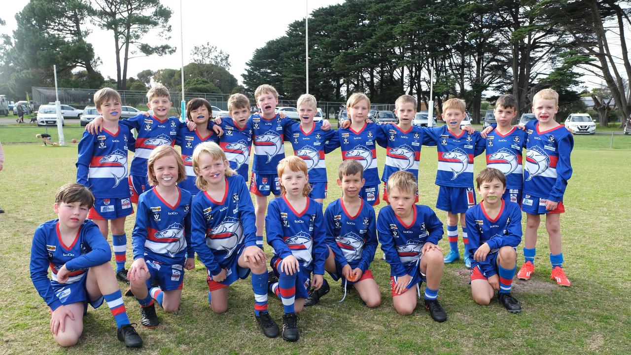 Queenscliff under-9 football team. Picture: Mark Wilson