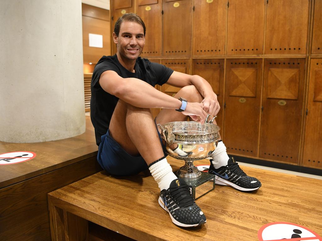 Rafael Nadal has a 100-2 record at the French Open. (Photo by Julien Crosnier/Pool/Getty Images)