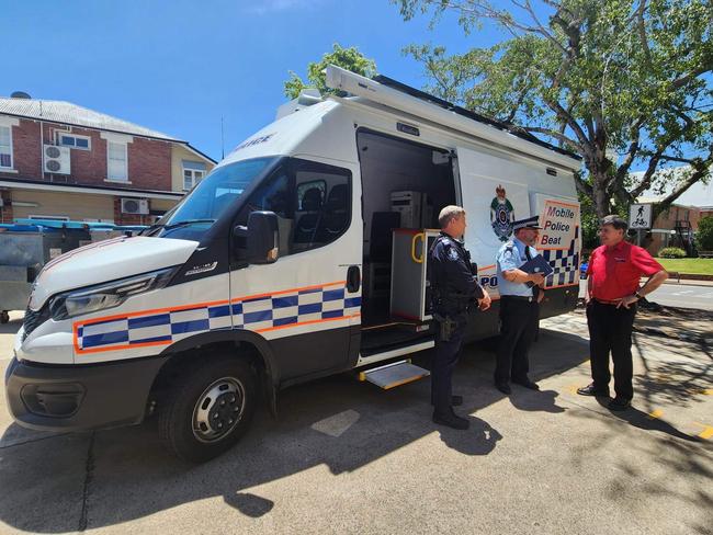 Maryborough has received a new solar-powered mobile police beat, one of 25 being rolled out across Queensland.