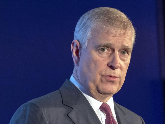 LONDON, ENGLAND - JUNE 12: Prince Andrew, Duke of York speaks as he hosts a Pitch@Palace event at Buckingham Palace on June 12, 2019 in London, England. (Photo by Steve Parsons â€“ WPA Pool/Getty Images)