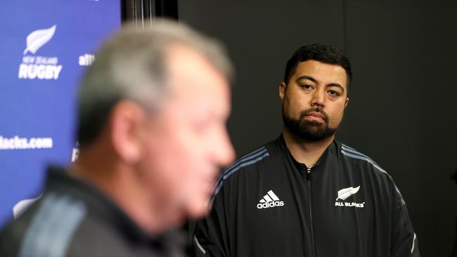 All Blacks media manager Matt Manukia shut down the live stream. Photo by Phil Walter/Getty Images