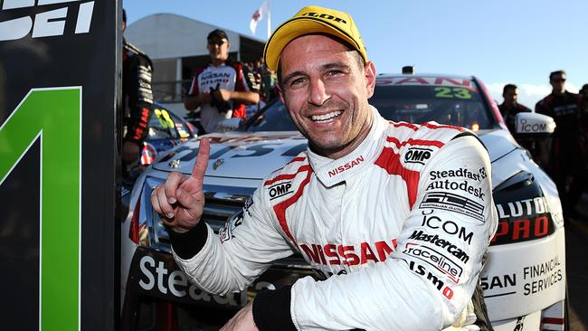 Nissan s Michael Caruso holds nerve to secure victory in Darwin