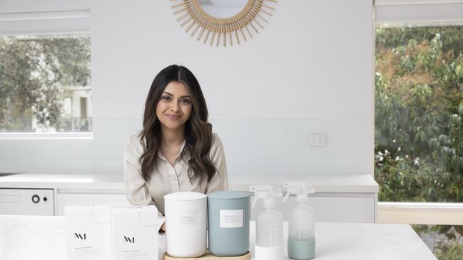 TikTok star Chantel Mila has launched her own range of laundry products. Picture: Supplied.