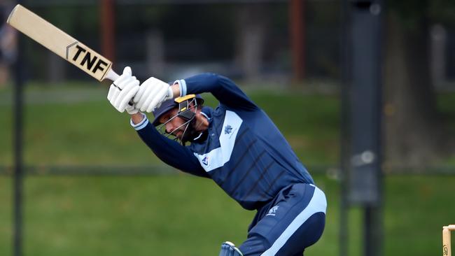 Matthew Brown in action for Kew. Picture: Steve Tanner