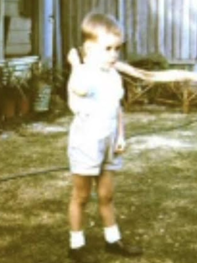 Ken Griffits as a child. Picture: Supplied