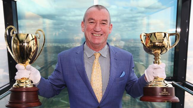 Greg Carpenter admits locally-trained horses could face a tough task repelling the overseas contenders in the Caulfield and Melbourne Cups. Picture: Getty Images